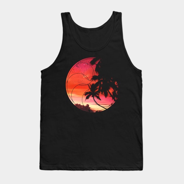 Night Tide Tank Top by Arcuedes